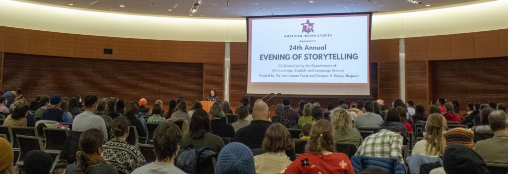 Image of crowd at Annual Evening of Storytelling