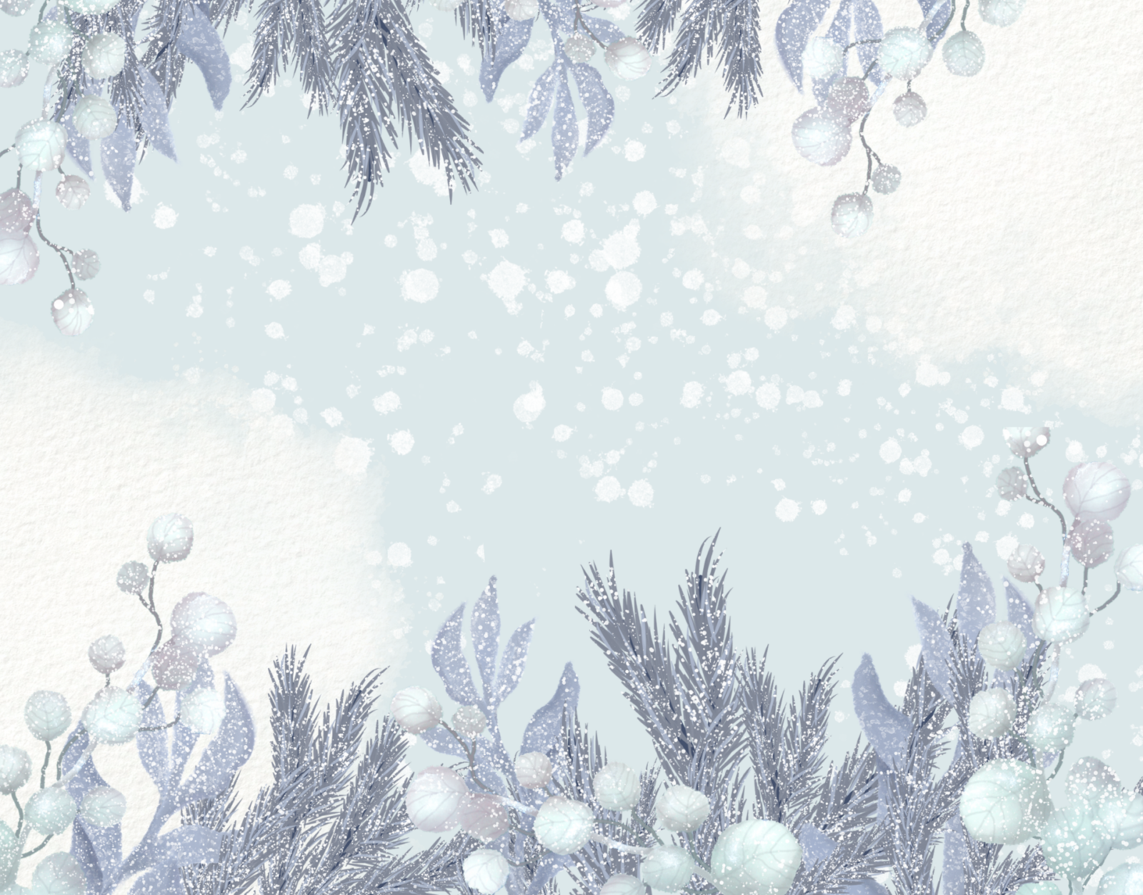 Decorative winter background